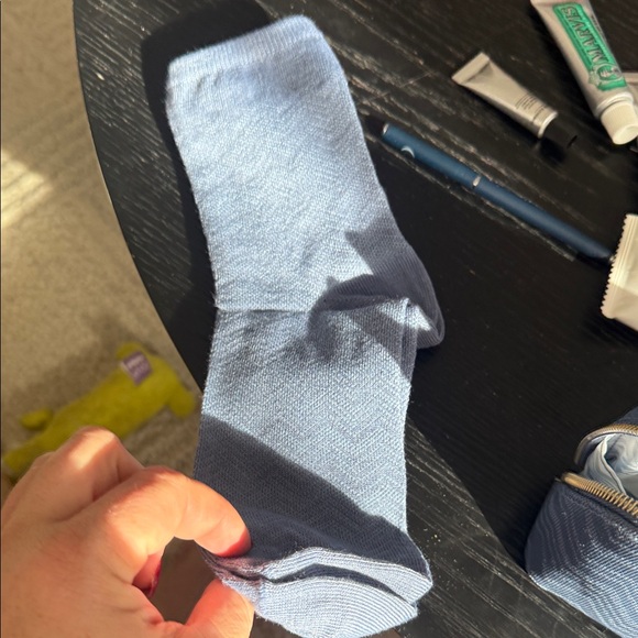 NWOT Missoni x Delta Chevron Blue Pouch with Gold Logo - Picture 9 of 9